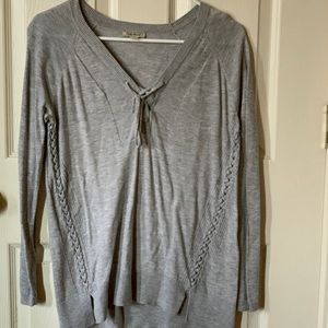 Lucky brand Grey Long Sleeve